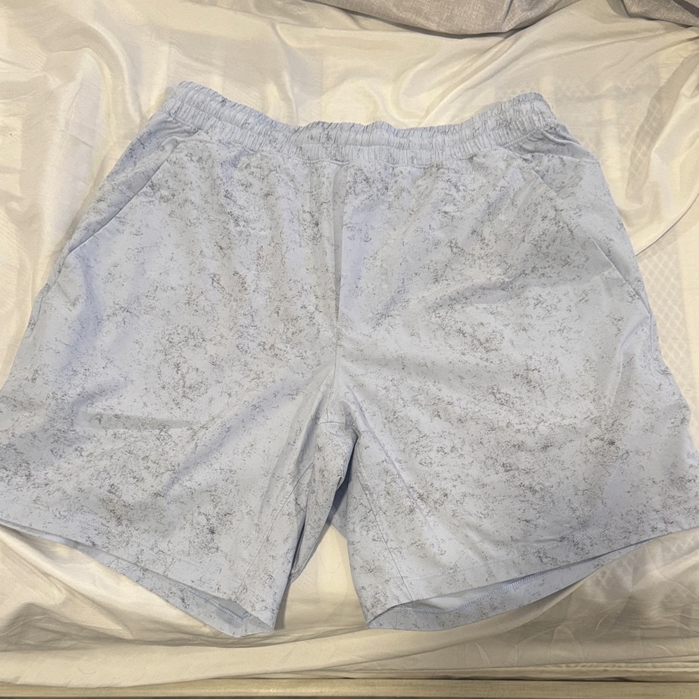 lululemon athletica Light Gray Athletic Shorts